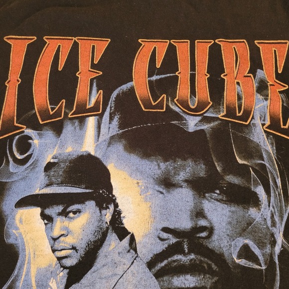 Ice Cube Men's Ice Cube Short Sleeve Graphic T-Shirt Rap Band Size M/L - Picture 6 of 8